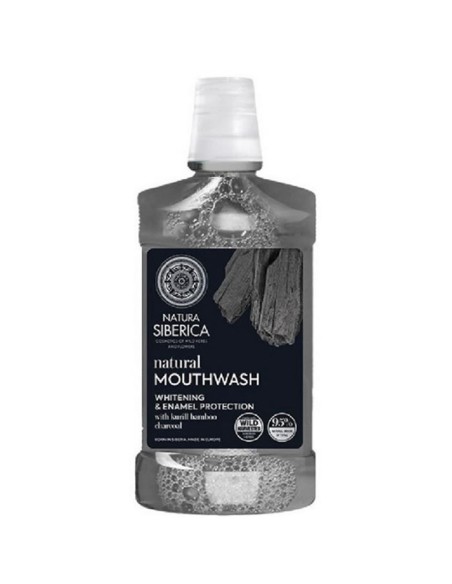 Natura Siberica Natural Mouthwash with Bamboo Charcoal 520ml