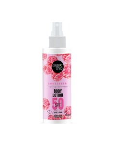 Organic Shop Raspberry Locion Corporal Spf50 150ml