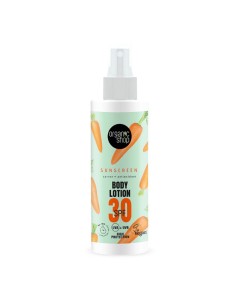 Organic Shop Carrot Locion Corporal Spf30 150ml