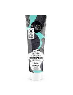Organic Shop Mint Dentifrico Blanqueador 100g