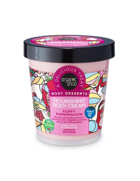 Organic Shop Fluffy Marshmallow Crema Corporal Nutritiva 450ml