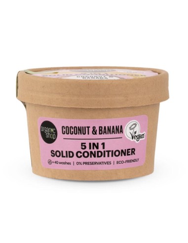 Natura Siberica Coconut y Banana Acondicionador 5in1 60g