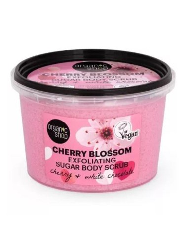 Organic Shop Cherry Blossom Azucar Exfoliante Corporal 250ml