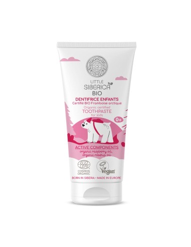 Natura Siberica Little Dentifrico Niños Frambuesa Bio 60g