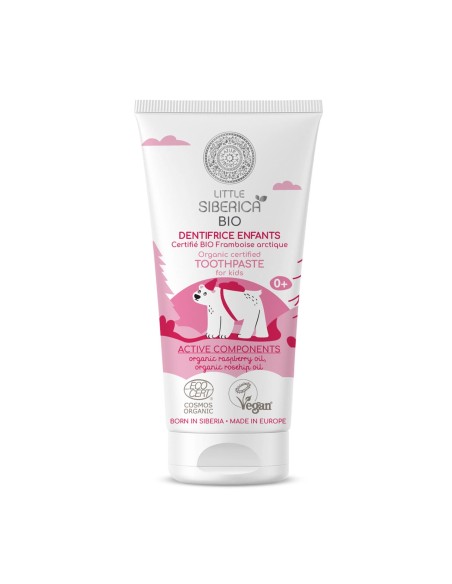 Natura Siberica Little Dentifrico Niños Frambuesa Bio 60g