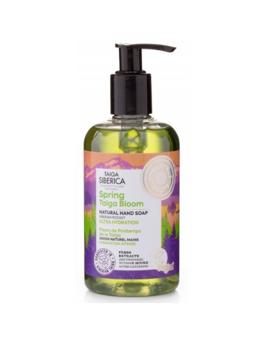 Natura Siberica Spring Savon Naturel Mains Hydratation Intense 300ml