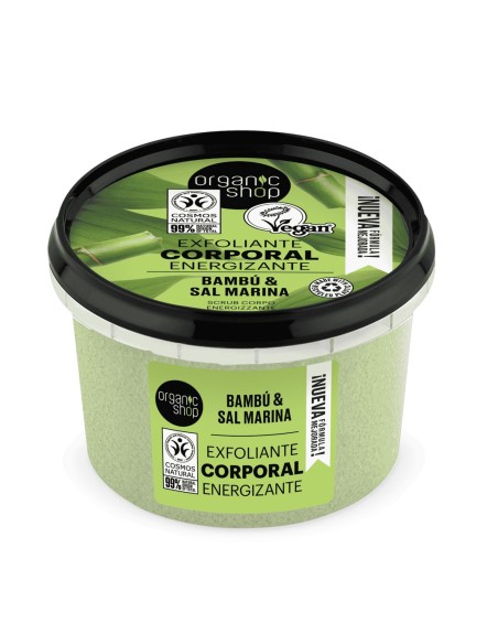 Organic Shop Bambu Exfoliante Exfoliante Corporal Bambu Tropical 1un
