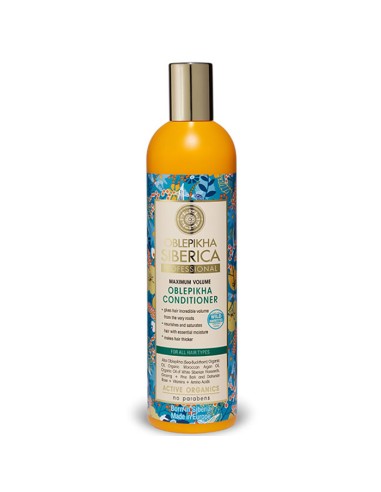 Natura Siberica Oblepikha Conditioner Maximum Volume 400ml Natura Siberica Oblepikha Conditioner Maximum Volume 400ml
