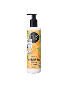 Organic Shop Tangerine Energy Gel De Baño Awakening 200ml