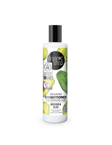 Organic Shop Avocado Repairing Acondicionador Cabello Dañado 280ml
