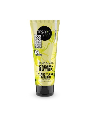 Organic Shop Ylang-Ylang Crema-Manteca Mano y Uñas 75ml Organic Shop Ylang-Ylang Crema-Manteca Mano y Uñas 75ml