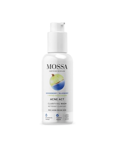 Mossa Cosmetics Mossa Acne Act Gel Limpiador Facial 140ml Mossa Cosmetics Mossa Acne Act Gel Limpiador Facial 140ml