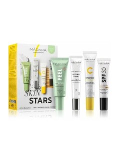 Mádara Madara Skin Stars Crema Peel Pack 1un Hydrate Crema Glow 1u Pr