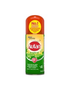 Autan Tropical Repellent Sec Vaporisateur 100ml