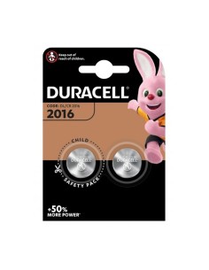 Duracell Lithium Button Battery 3V 2016 DL/CR2016 2 Units