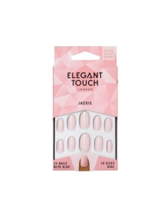Elegant Touch Polish Jackie Nude Pink Oval