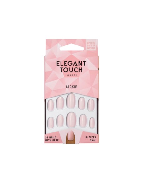 Elegant Touch Polish Jackie Nude Pink Oval