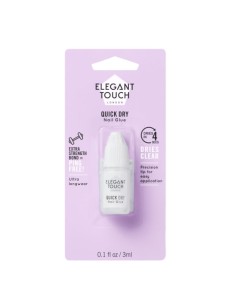 Elegant Touch Quick Dry Nail Glue 5 Seconds