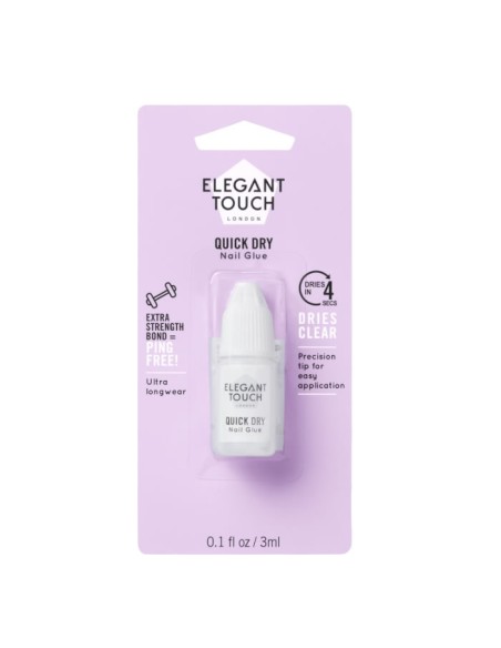 Elegant Touch Quick Dry Nail Glue 5 Seconds