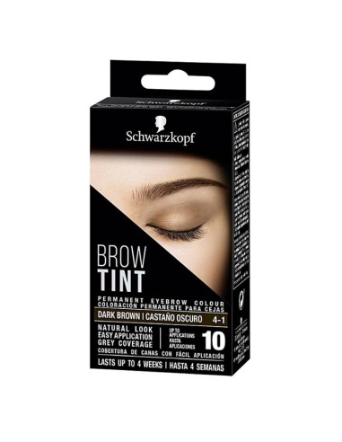 Schwarzkopf Brow Tint Dark Brown 4-1