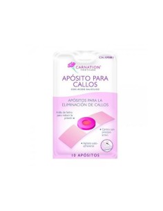 Emplâtres pour callosités à l'acide salicylique Carnation 10 unité