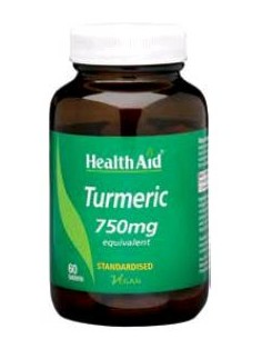 Health Aid Turmeric Root 60 Caps Curcuma