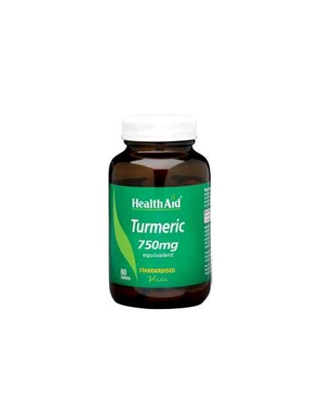 Health Aid Turmeric Root 60 Caps Curcuma