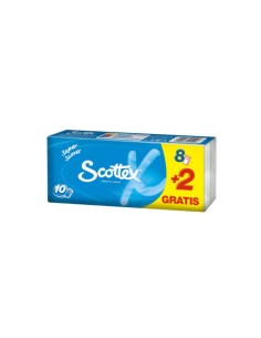 Scottex Pochette 3 Couches 10 Unités