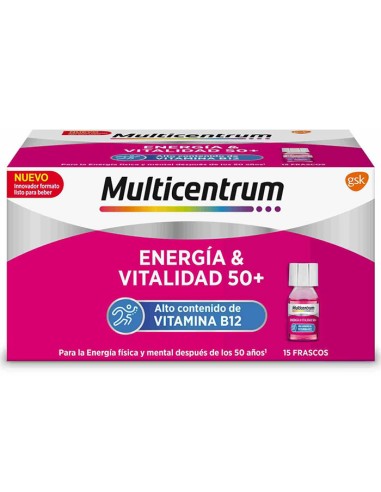 Multicentrum Energie & Vitalité 50+ 15x7ml