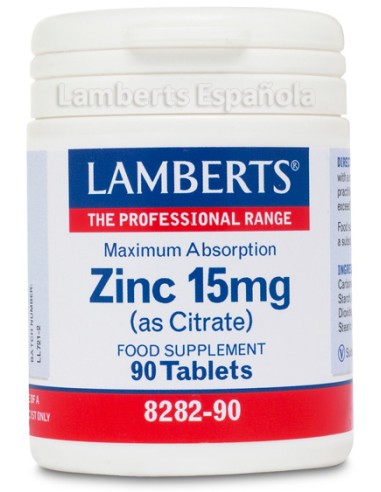 Lamberts Zinc 15 Mg 90 Tabs Lamberts Zinc 15 Mg 90 Tabs