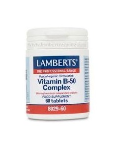 Lamberts Vit B 50 Complex 60 Tabs