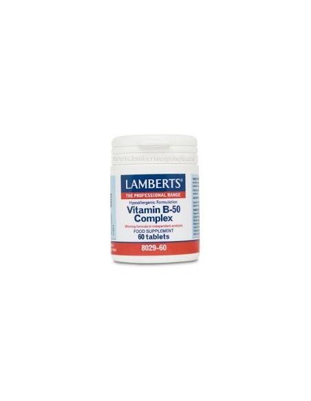 Lamberts Vit B 50 Complex 60 Tabs