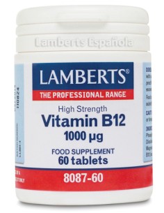 Lamberts Vitamina B12 1000-Ug 60 Tabs