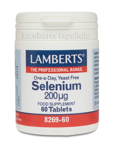 Lamberts Selenio 200-Ug 60 Tabs