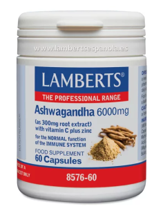 Lamberts Ashwagandha 6000 Mg 60 Cap