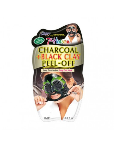 Montagne Jeunesse Charcoal + Black Clay Peel-Off Mask 10ml Montagne Jeunesse Charcoal + Black Clay Peel-Off Mask 10ml