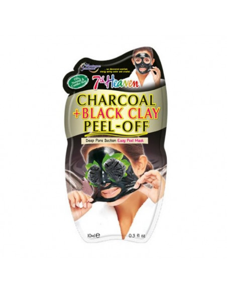 Montagne Jeunesse Charcoal + Black Clay Peel-Off Mask 10ml