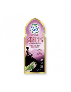 Earth Kiss Brightening Certified Organic White Clay Mask 10ml