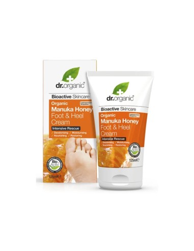 Dr. Organic Manuka Honey Foot Cream 125ml Dr. Organic Manuka Honey Foot Cream 125ml