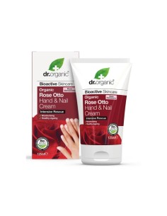Dr. Organic Rose Otto Hand & Nail Cream 125ml