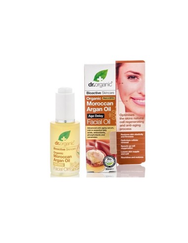 Dr Organic Moroccan Argan Oil Huille Pour Le Visage 30ml