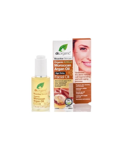 Dr Organic Moroccan Argan Oil Huille Pour Le Visage 30ml
