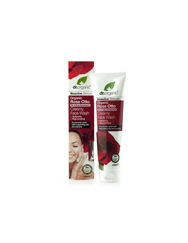 Dr Organic Rose Otto Crème Nettoyant Visage 150ml Dr Organic Rose Otto Crème Nettoyant Visage 150ml