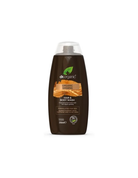 Dr. Organic Ginseng Hair & Body Wash 250ml