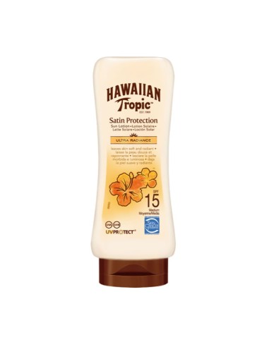Hawaiian Tropic Satin Protection Ultra Radiance Lotion Solaire Spf15 1