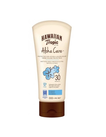 Hawaiian Tropic Aloha Care Lotion Solaire Visage Spf30 180ml