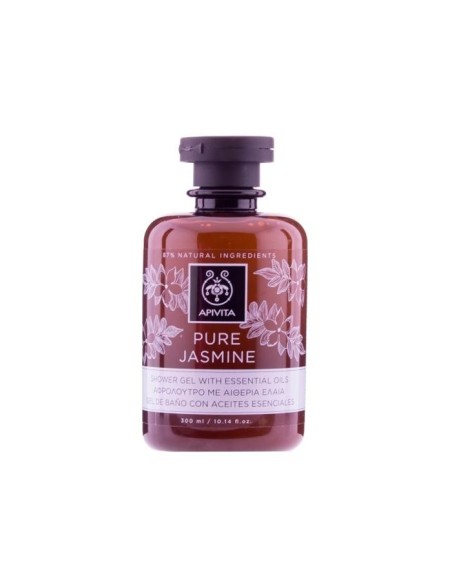 Apivita Gel de Bain aux Huiles Essentielles de Jasmin Pur 250ml