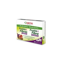 Ortis Classique Fruit et Fibres 24 Cubes À Mâcher