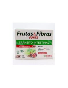 Ortis Fruits y Fibres Fortes 24cubes