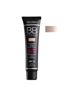 Gosh BB Cream Foundation Primer Moisturizer 02 Beige 30ml